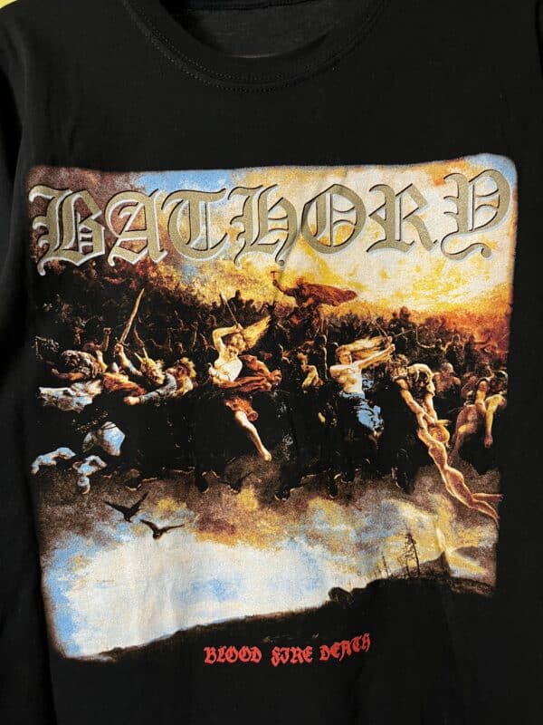 Longsleeve Bathory - Blood Fire Death - obrazek 3