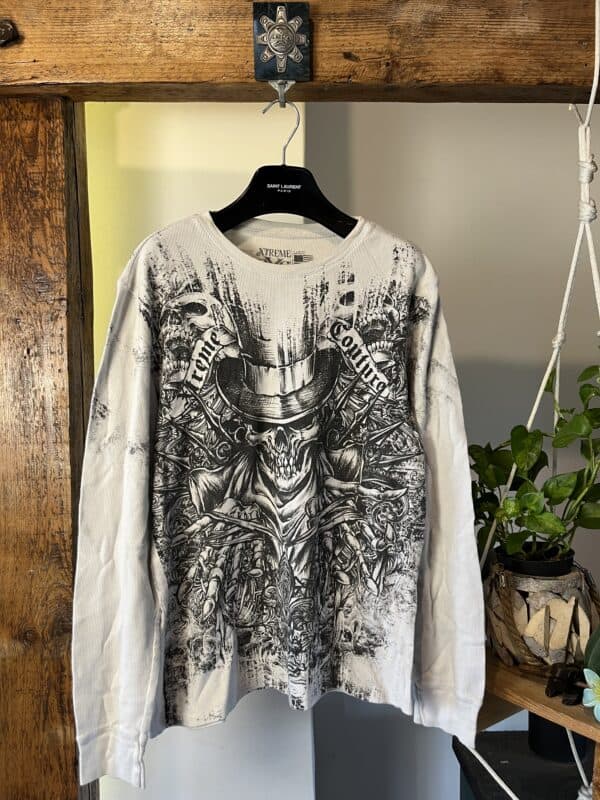 Longsleeve Xtreme Couture Tribal Skulls 00s