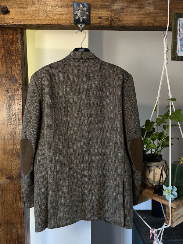 Marynarka Harris Tweed x Mario Barutti Wełniana 90s - obrazek 2