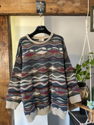 Sweter Kolorowy 90s