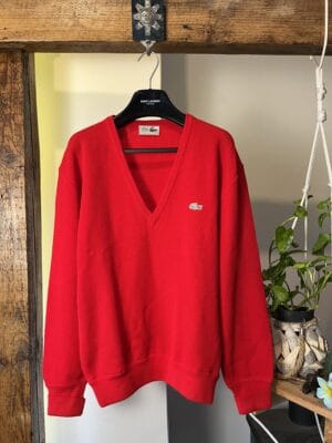 Sweter Lacoste Chemise 90s