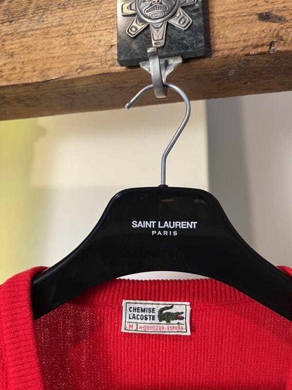 Sweter Lacoste Chemise 90s - obrazek 4