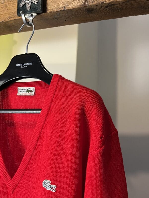 Sweter Lacoste Chemise 90s - obrazek 5