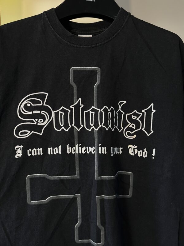 Koszulka Satanist - I Can not Believe In Your God - obrazek 3