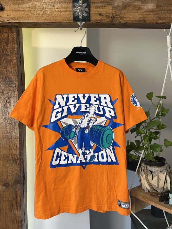 Koszulka WWE John Cena Never Give Up 2008