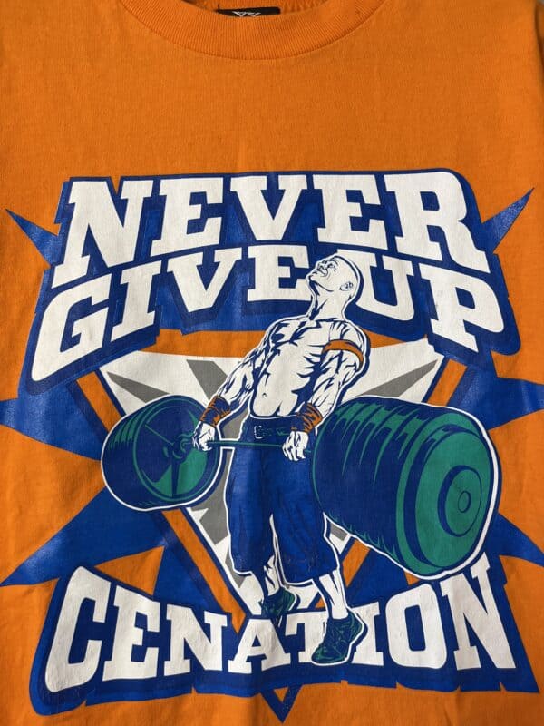 Koszulka WWE John Cena Never Give Up 2008 - obrazek 3