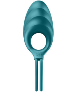 SATISFYER – SWORDSMAN ANILLO VIBRADOR VERDE - intimamenities.com
