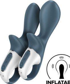 SATISFYER – AIR PUMP BOOTY 2 GRIS OSCURO - intimamenities.com