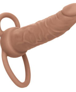 CALEXOTICS - PERFORMANCE MAXX DOBLE PENETRADOR RECARGABLE PIEL MORENO