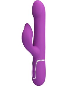 PRETTY LOVE – VIBRADOR & ESTIMULADOR MULTIFUNCIÓN 4 EN 1 MORADO - intimamenities.com