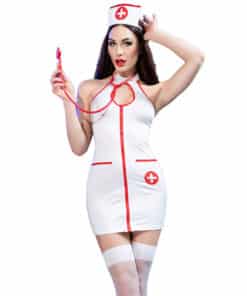CHILIROSE - CR 4430 DISFRAZ ENFERMERA BLANCO L/XL