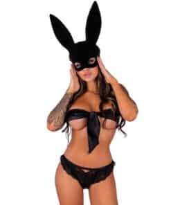 LIVCO CORSETTI FASHION - OKSURIN PANTY CROTCHLESS NEGRO S/M