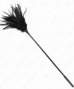 KINK - PLUMAS MÚLTIPLES PARA COSQUILLAS NEGRO 45 CM