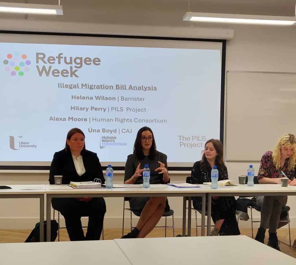 PILS Legal Support Manager is speaking at a Refugees Week event.
