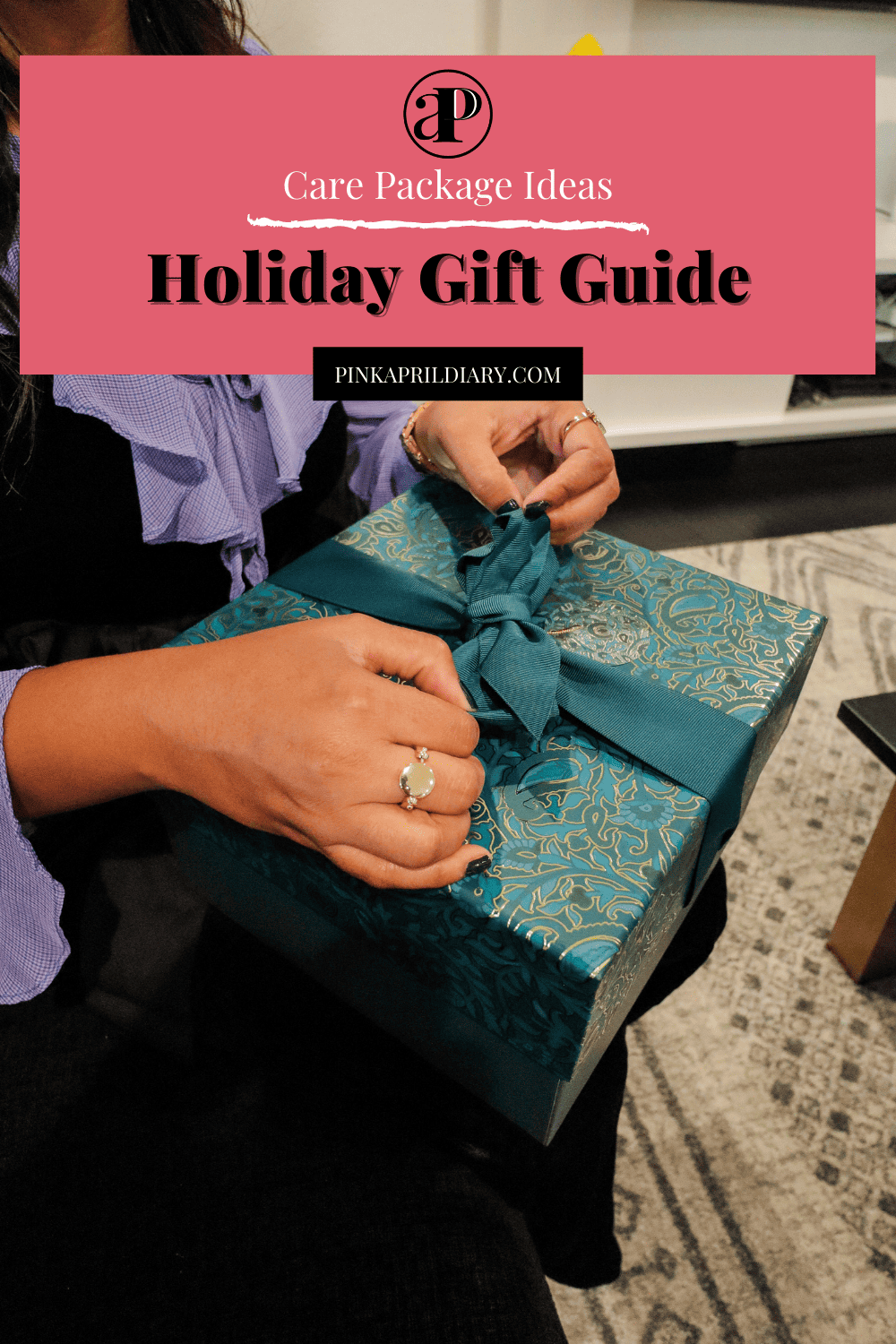 Care package Gift ideas blog banner