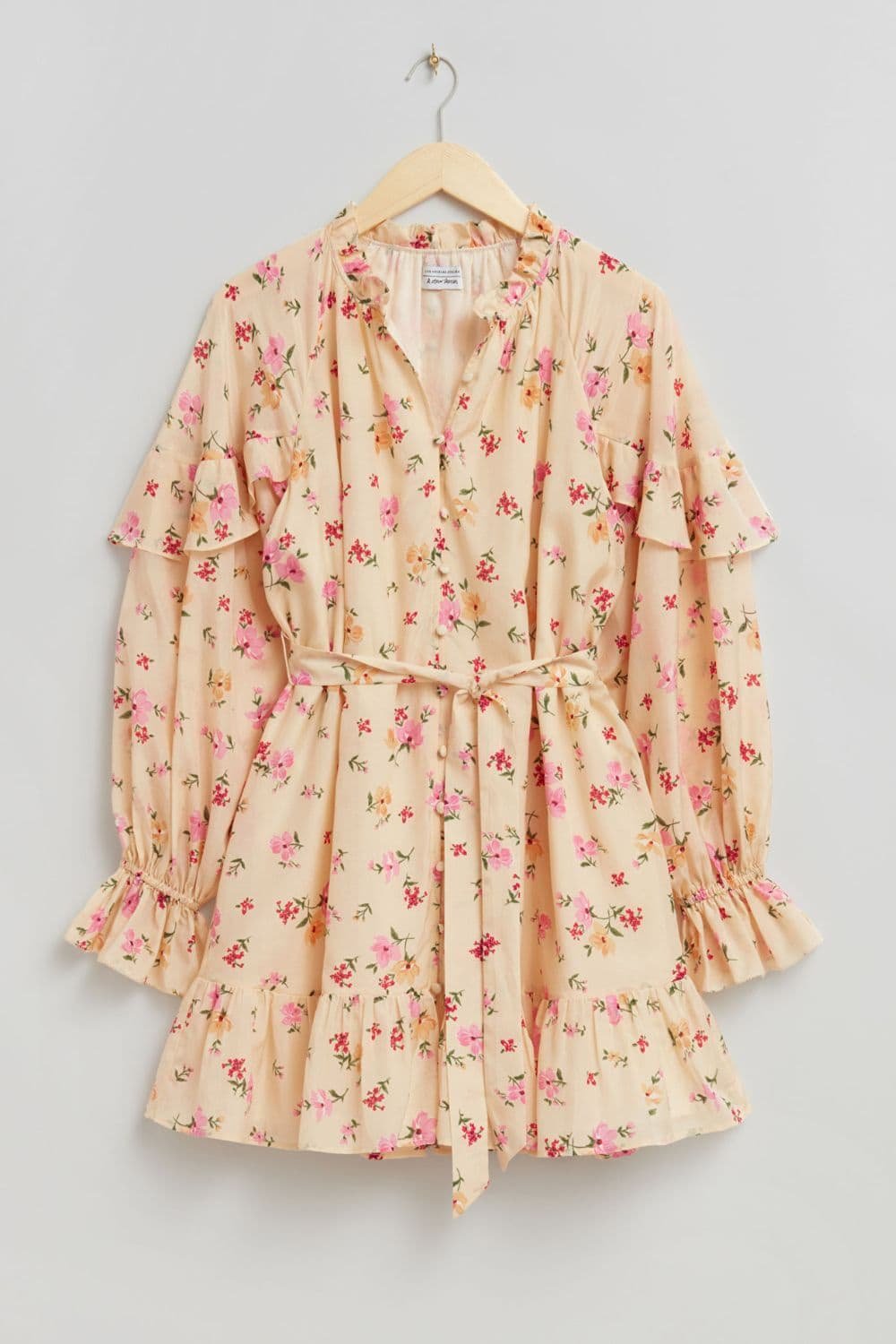 & Other Stories Tiered Voluminous Dress