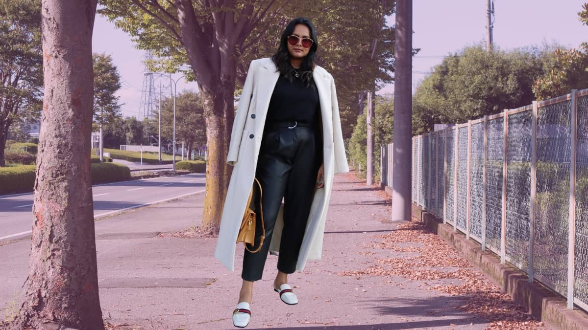 What To Wear With Leather Pants To Look Good In Fall & Winter - Blog Banner