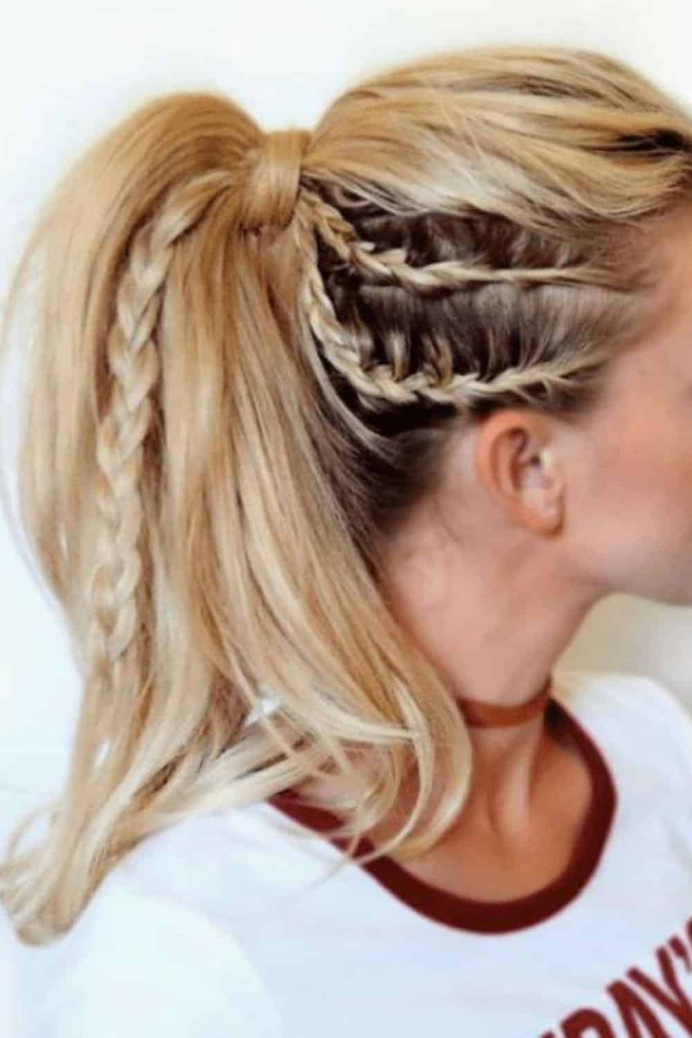 Beach Hair Styles Side Braids