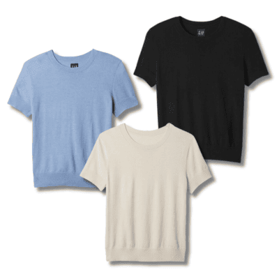 GAP Lightweight CashSoft Cropped Sweater