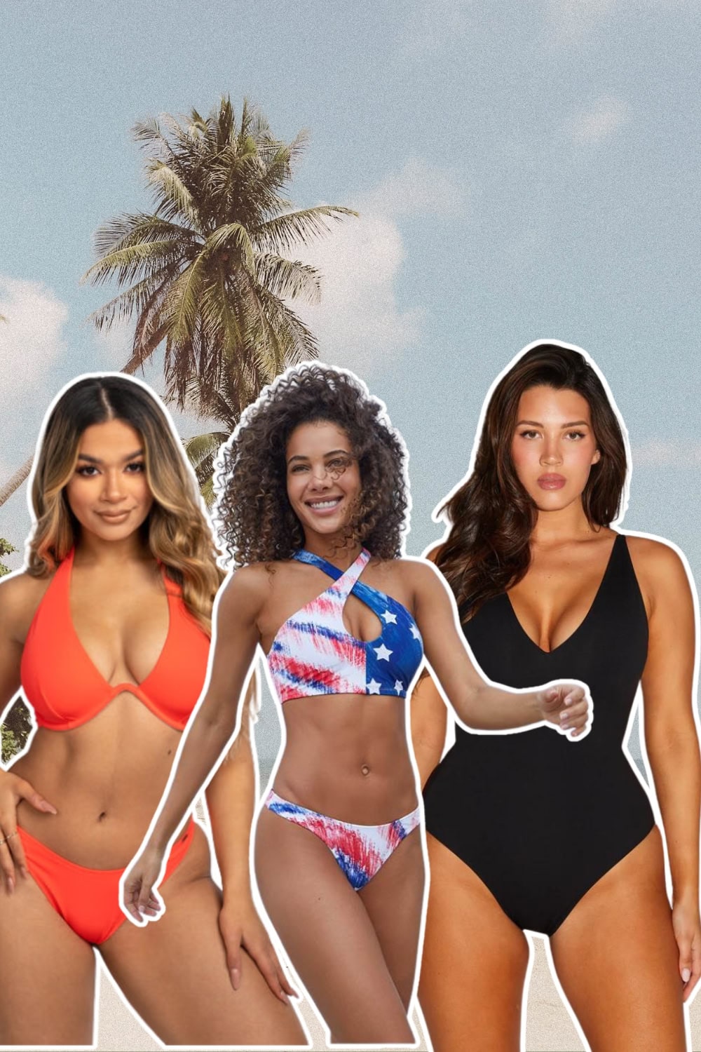 a group of women in bikinis