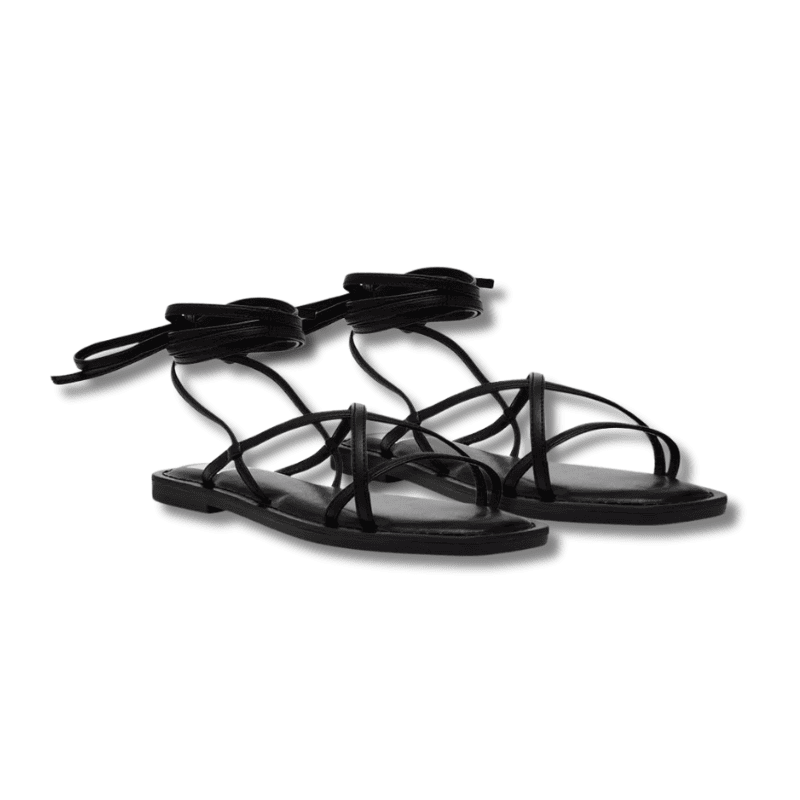 Juleah Strappy Gladiator Flat Sandals