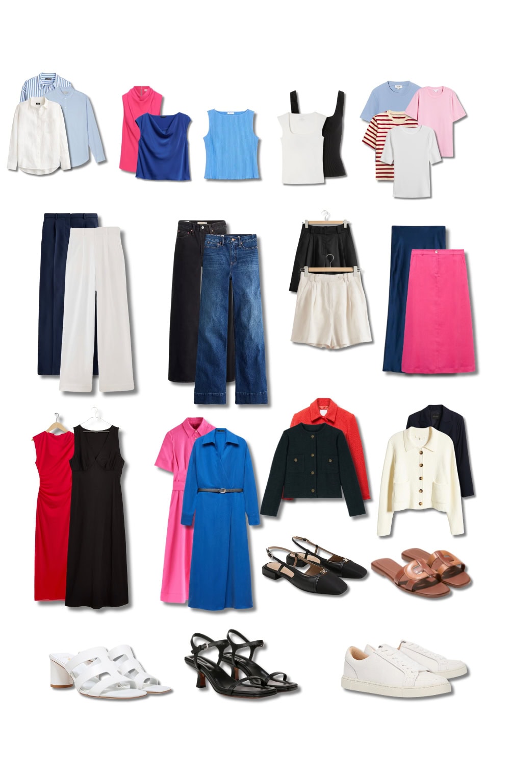 Classy Summer Capsule Wardrobe Pieces