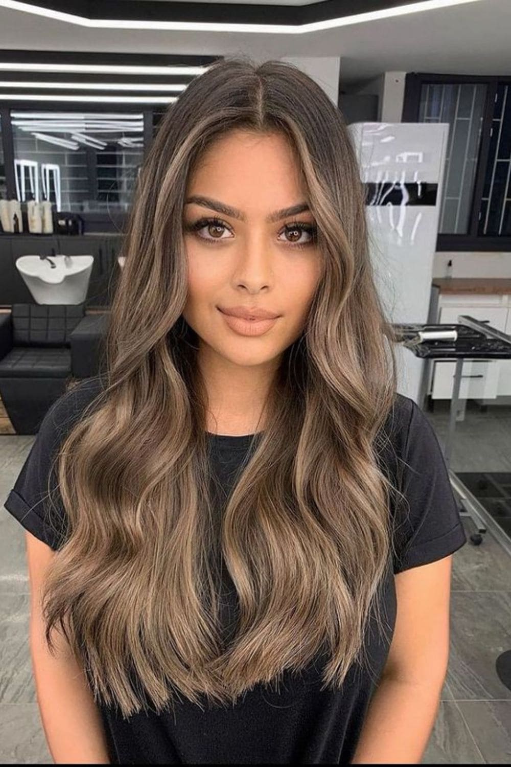 hair-color-for-indians-Blonde-Ash-Balayage