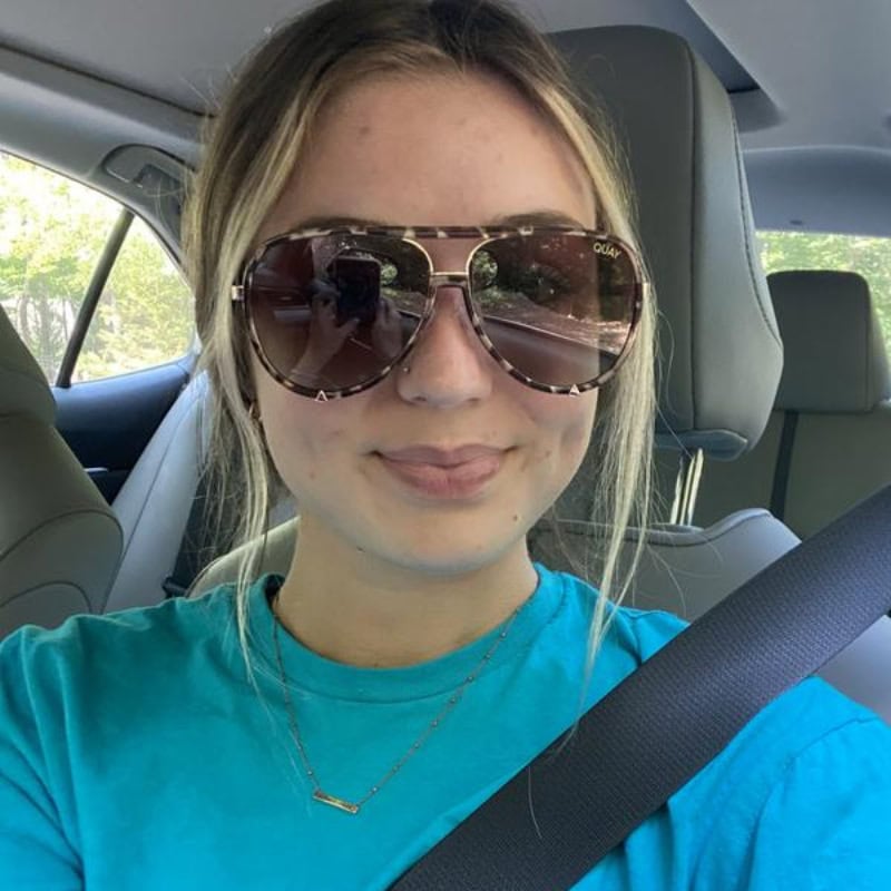 Quay Mini Aviator Sunglasses