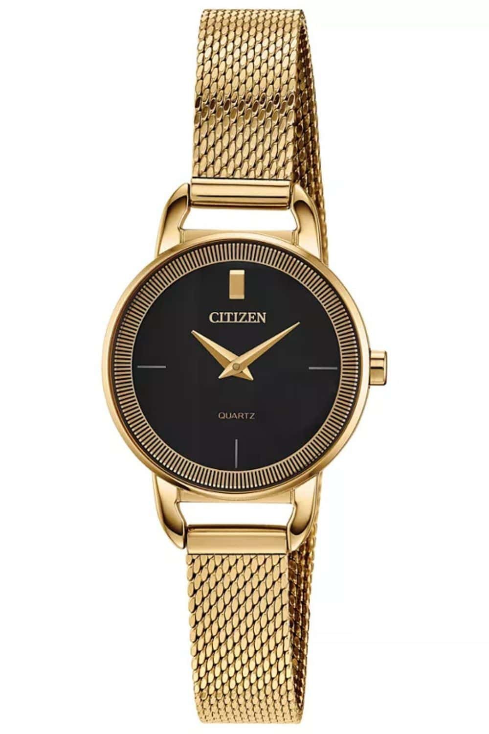 Citizen Gold Mesh Bracelet Watch