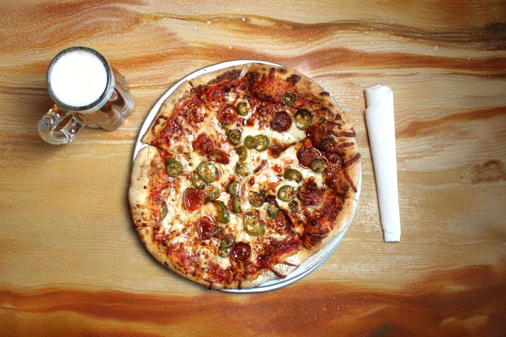 sweet and spicy pizza