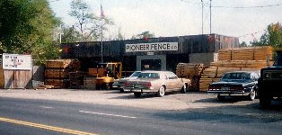 Pioneer Fence Then... Pioneer Fence 1970s