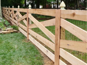 Crossbuck Fencing near me