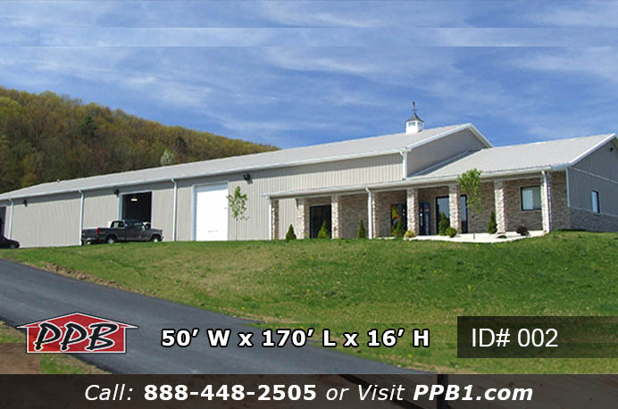 002 (50’Wx170’Lx16’H) pole barn builders near me, pole building, building pole garages, pole barns, building a pole barn