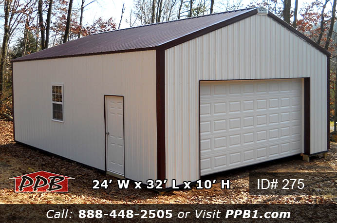 275 - Residential Pole Barn 24x32x10 3 275 64126 1