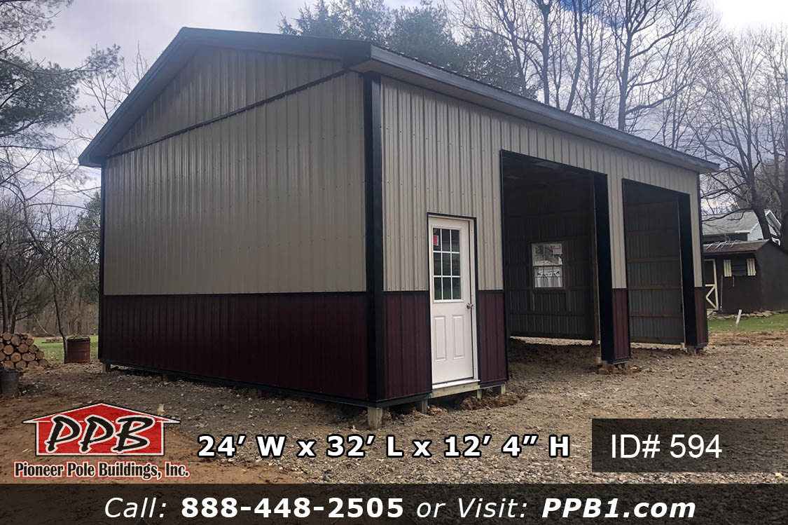 594 (24’ W x 32’ L x 12’ 4” H) 4 building 594 3
