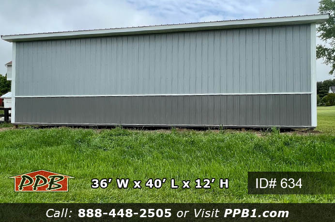 two-tone slate and charcoal siding