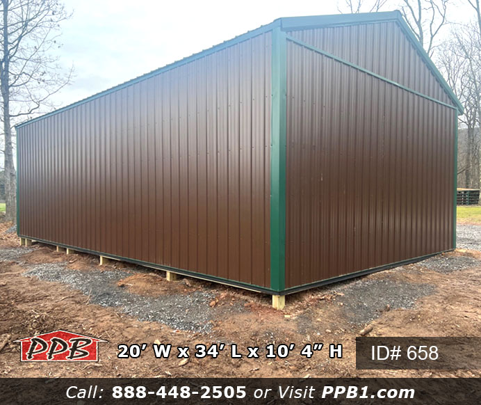 658 - Garage with Open Storage