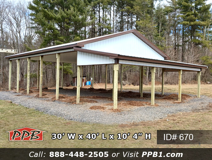 670 - Pavilion with Lean-To