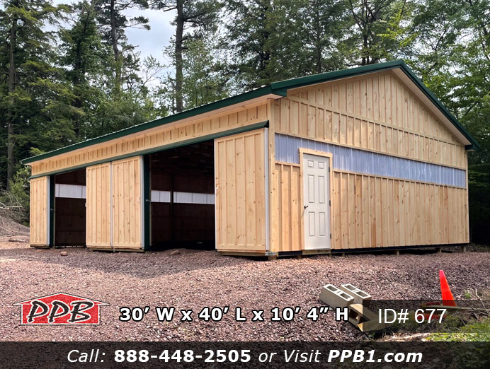 677 - Stunning Board & Batten Building