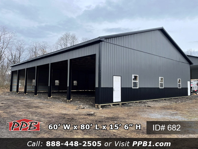 682 - Wide Six-Car Garage