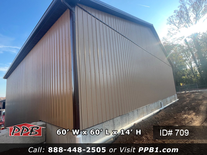 back of building with concrete wal