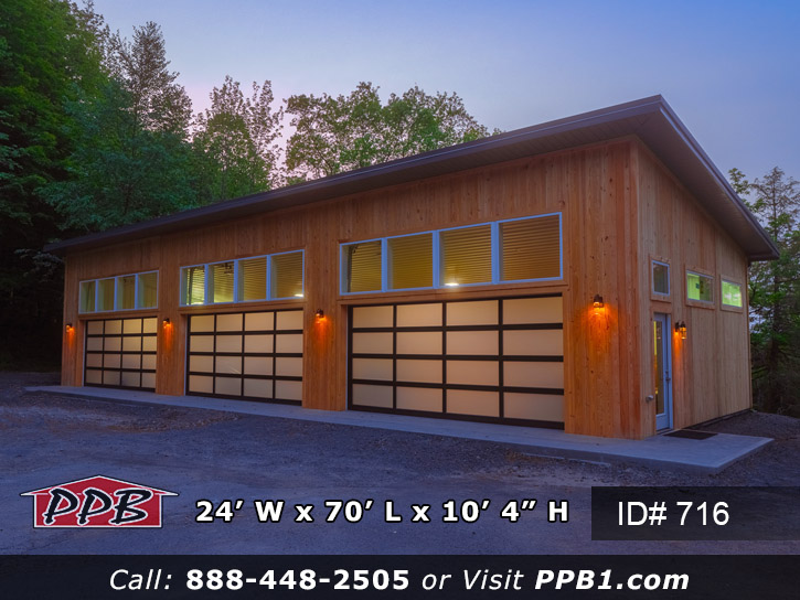 716 - Custom Three-Car Garage
