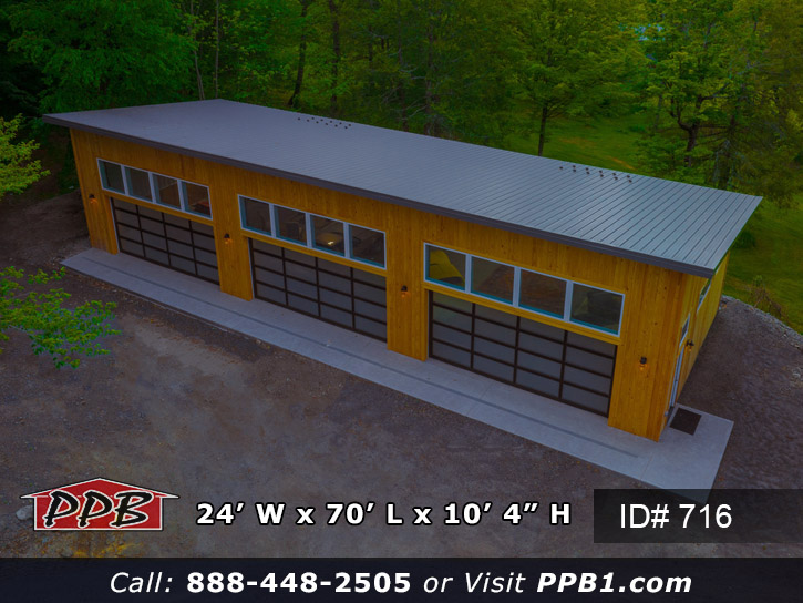 716 - Custom Three-Car Garage