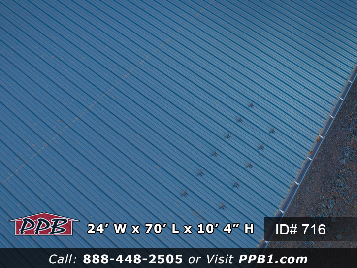 Charcoal Metal Roof with Snow guards
