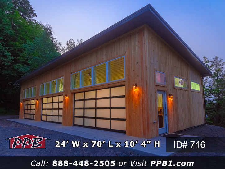 716 - Custom Three-Car Garage