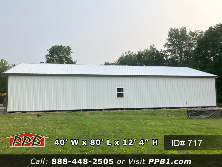 717 - Big White Storage Building