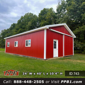 Residential Pole barn for Horses