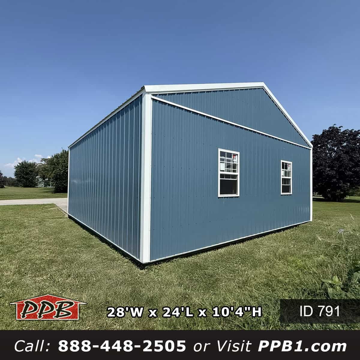Standard Truss Garage Pennsylvania Post Frame