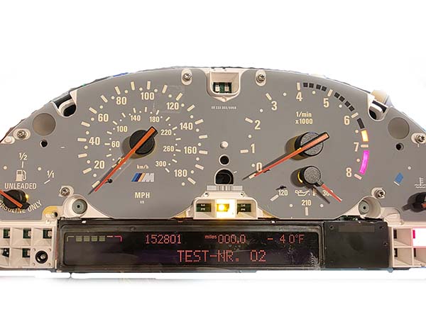 bmw instrument cluster pixel repair
