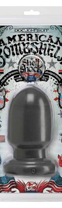 American Bombshell Plug anal Shell Shock taille S Noir